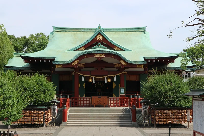 天神の街並み